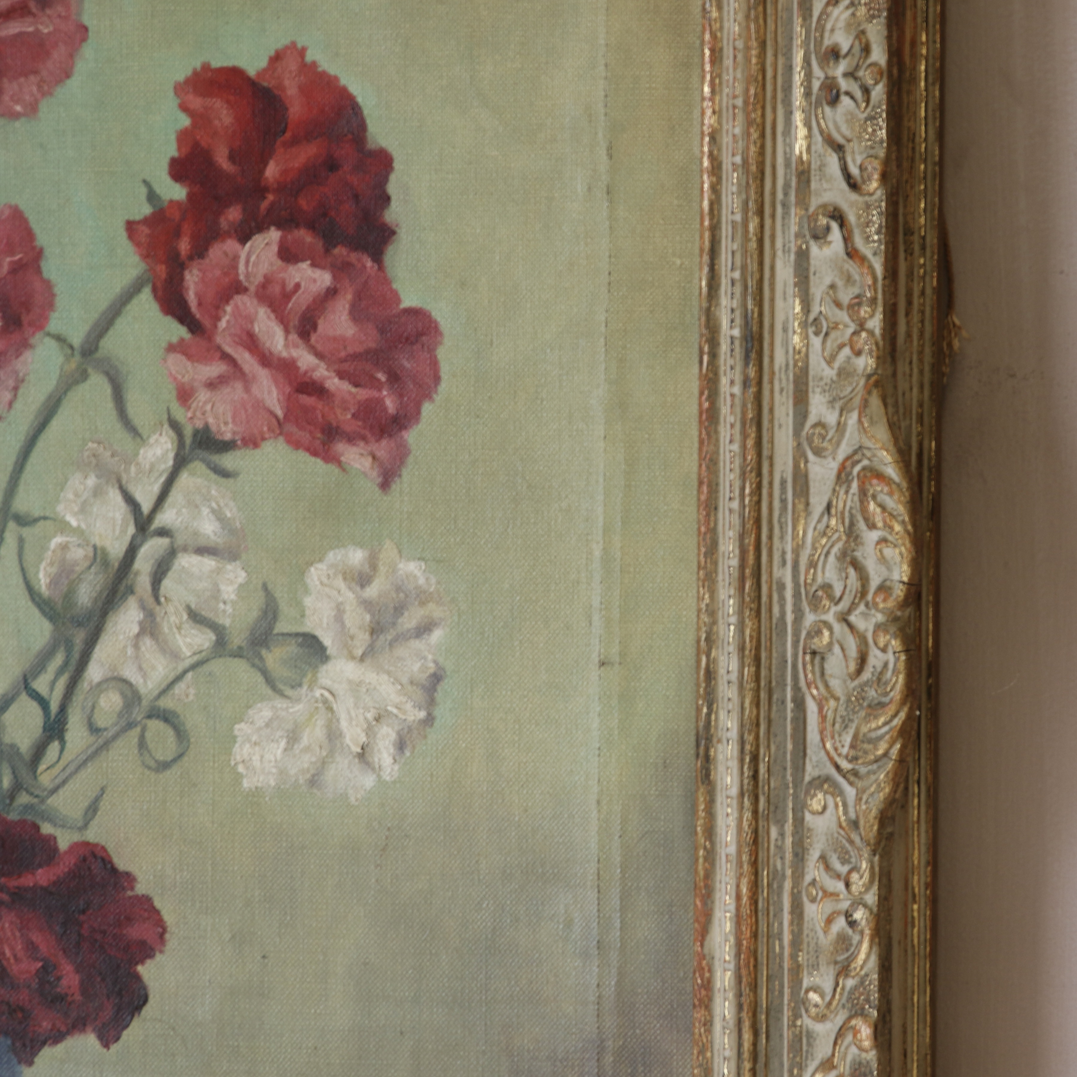 Floral Oil on Canvas